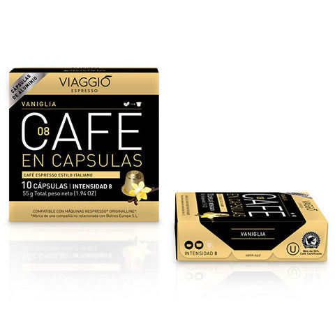 VANILLA | 10 NESPRESSO® COMPATIBLE COFFEE CAPSULES